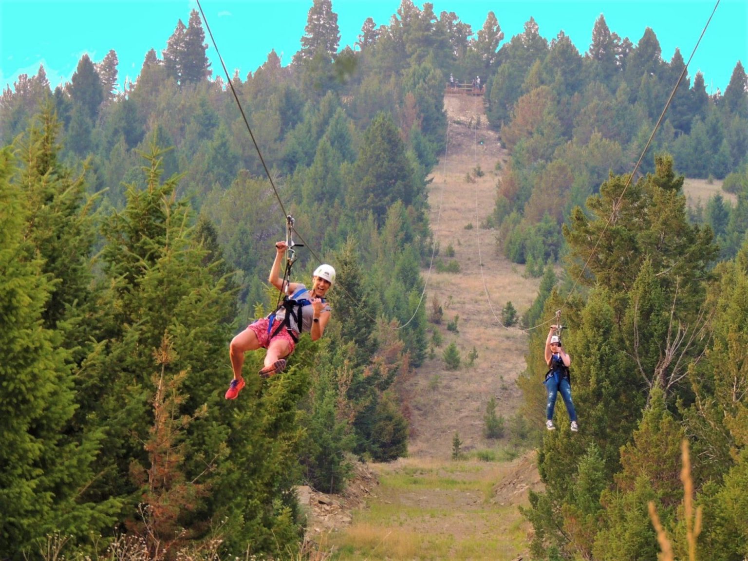 Montana Zipline Adventures Panoramic Zipline Views Anaconda, MT